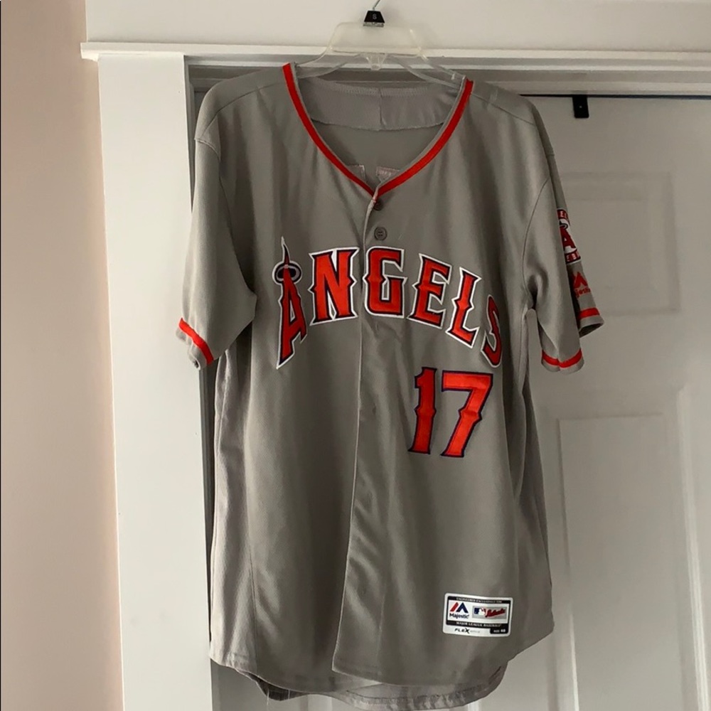 Shohei Ohtani Rookie of the year Angel jersey
